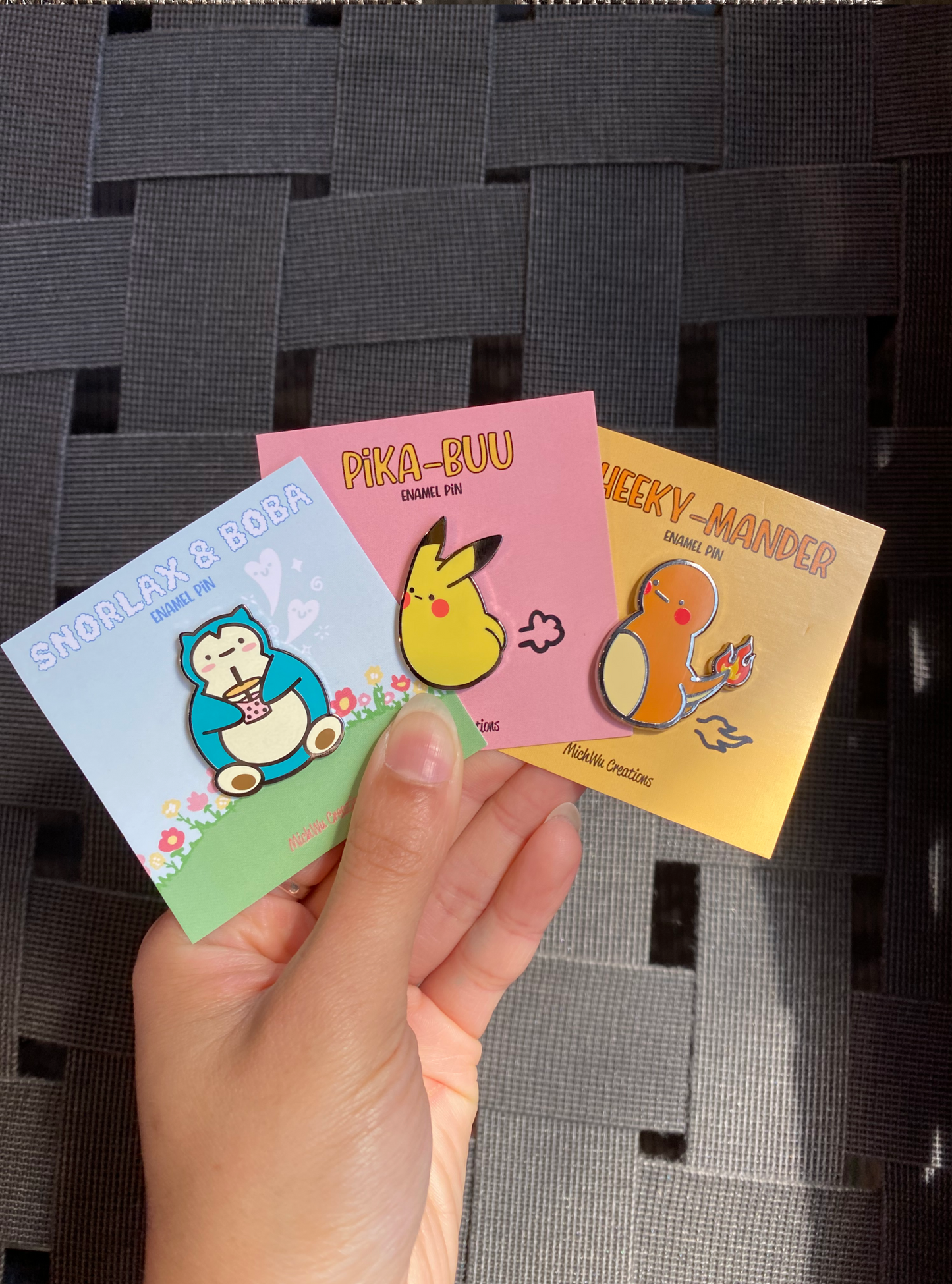 CHEEKY-Mander Enamel Pin