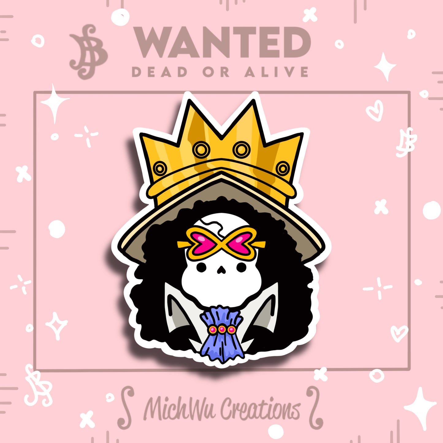 Wanted Musician Sticker