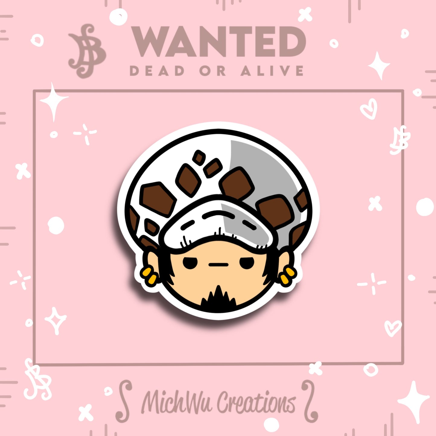 Wanted Surgeon Sticker