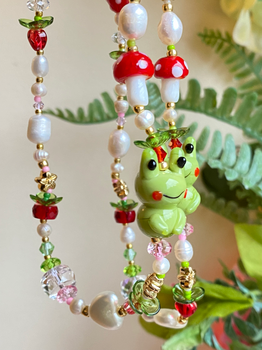 Strawberry Froggo Phone Straps