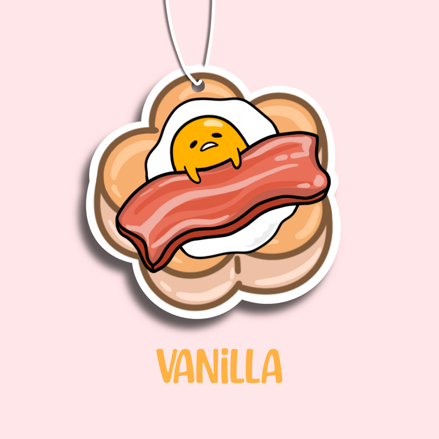 Lazy Egg Mochi Donut Freshie