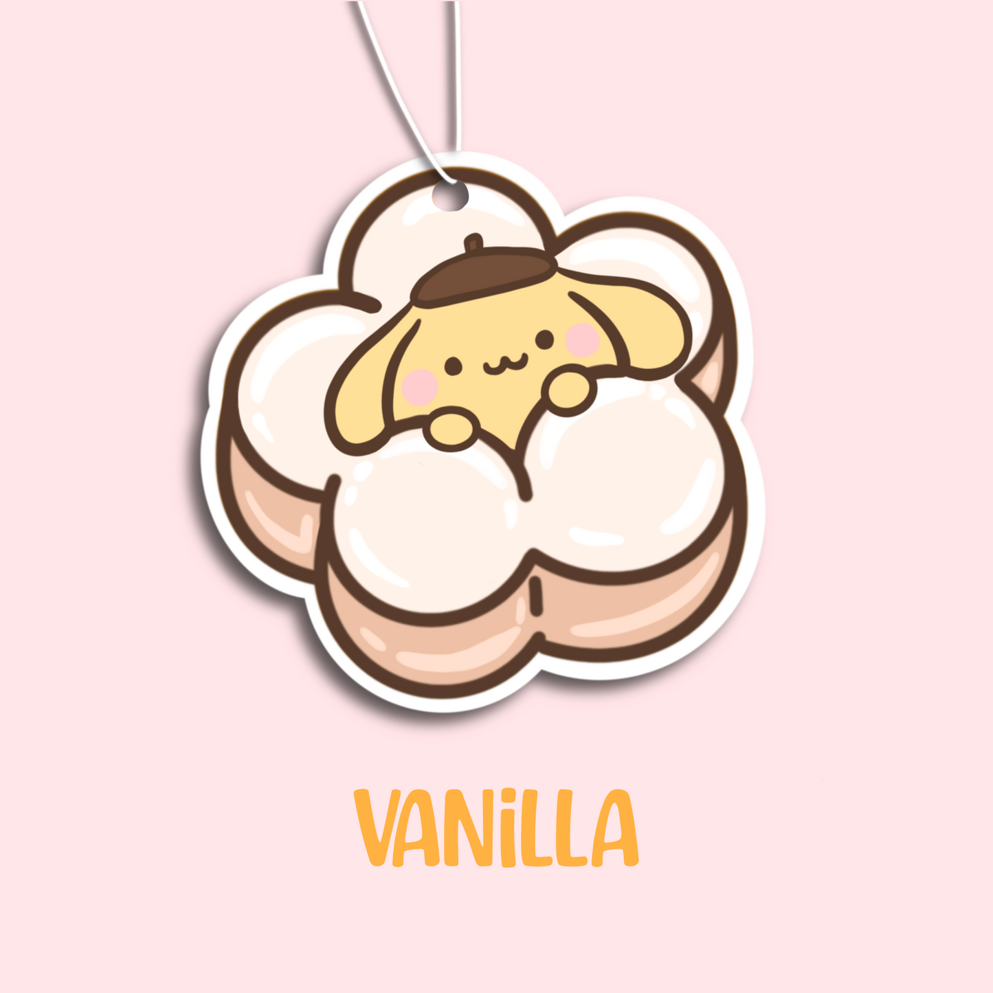 Golden Retriever Mochi Donut Freshie