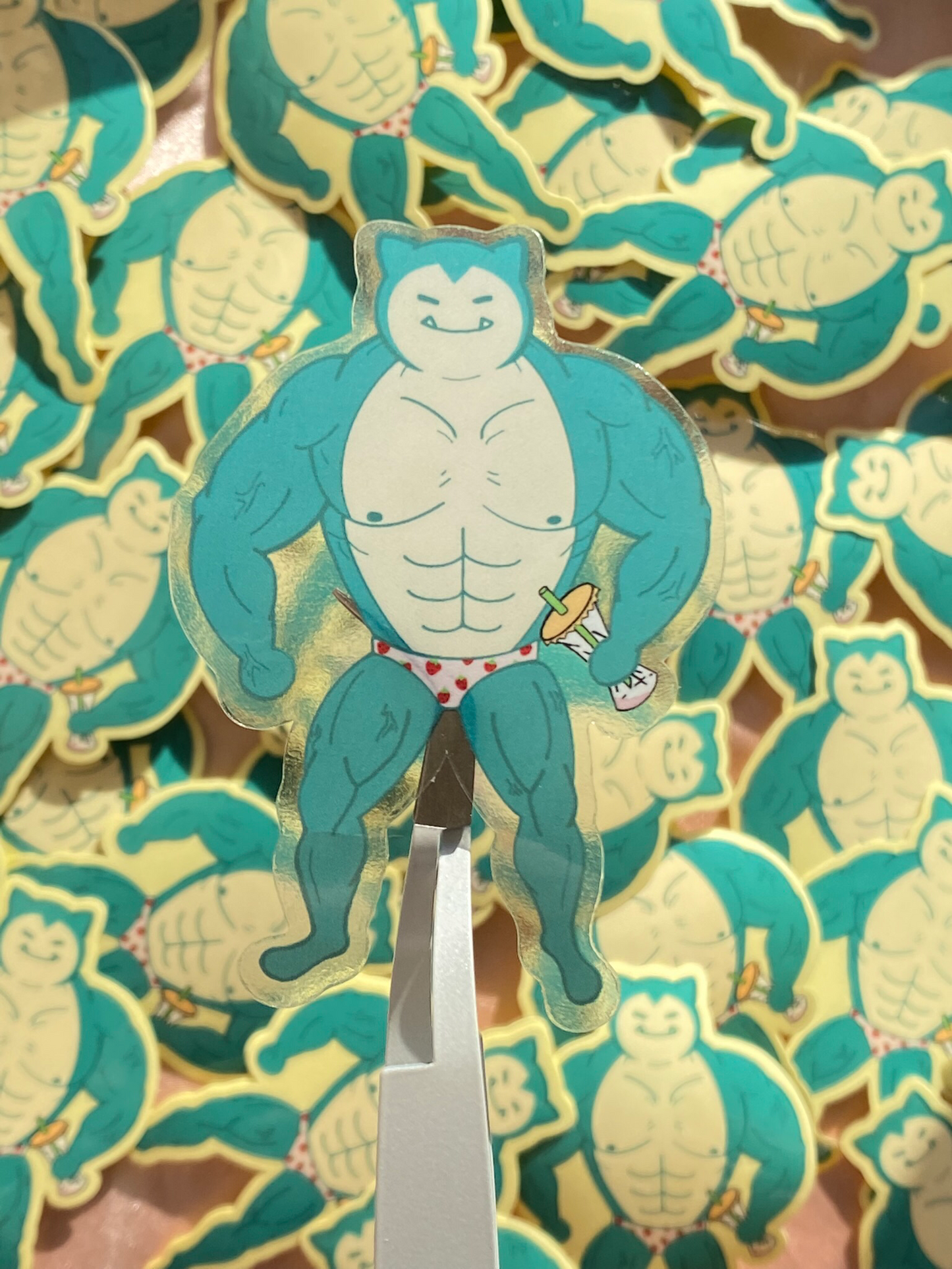 Swole-lax Sticker