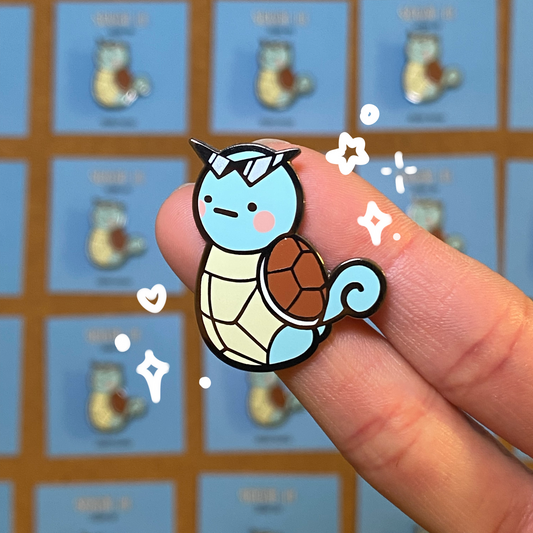 SQUAT-le Enamel Pin