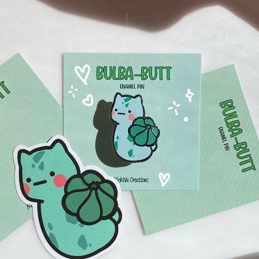Bulba-BUTT Sticker