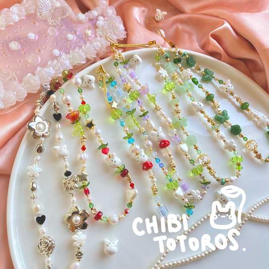 Chibi Totoro Phone Straps