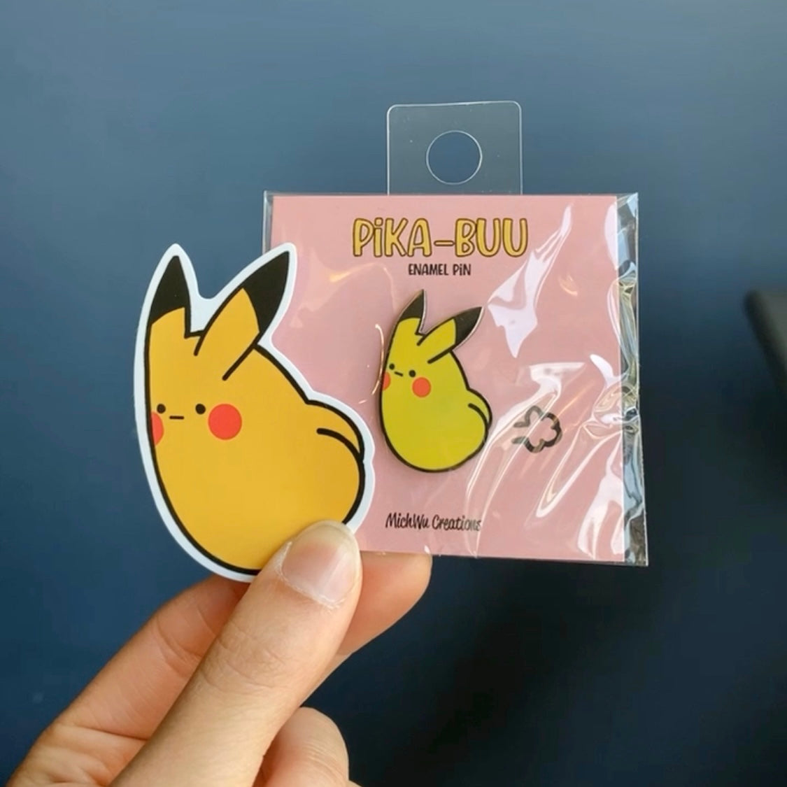 Pika-Buu Sticker