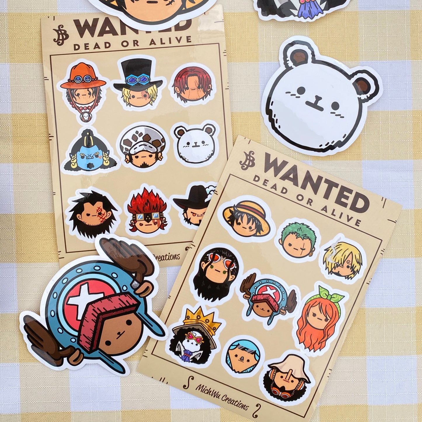 Anime Pirates 1 Sticker Sheet