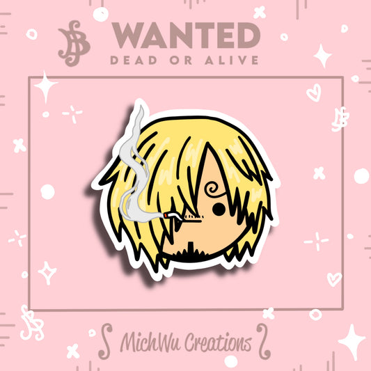 Wanted Cook Sticker