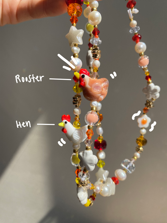 Chicken and Egg Phone Straps