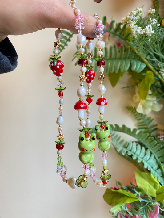 Strawberry Froggo Phone Straps
