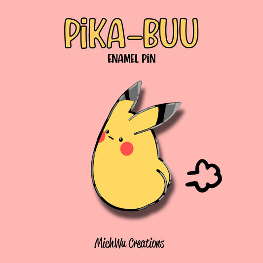 Pika-Buu Enamel Pin