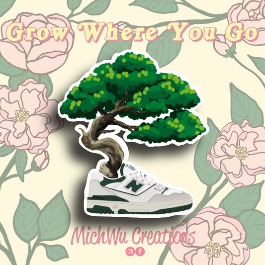 New Balance 550 x Bonsai Tree Sticker