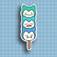 Snorlax Dango Sticker