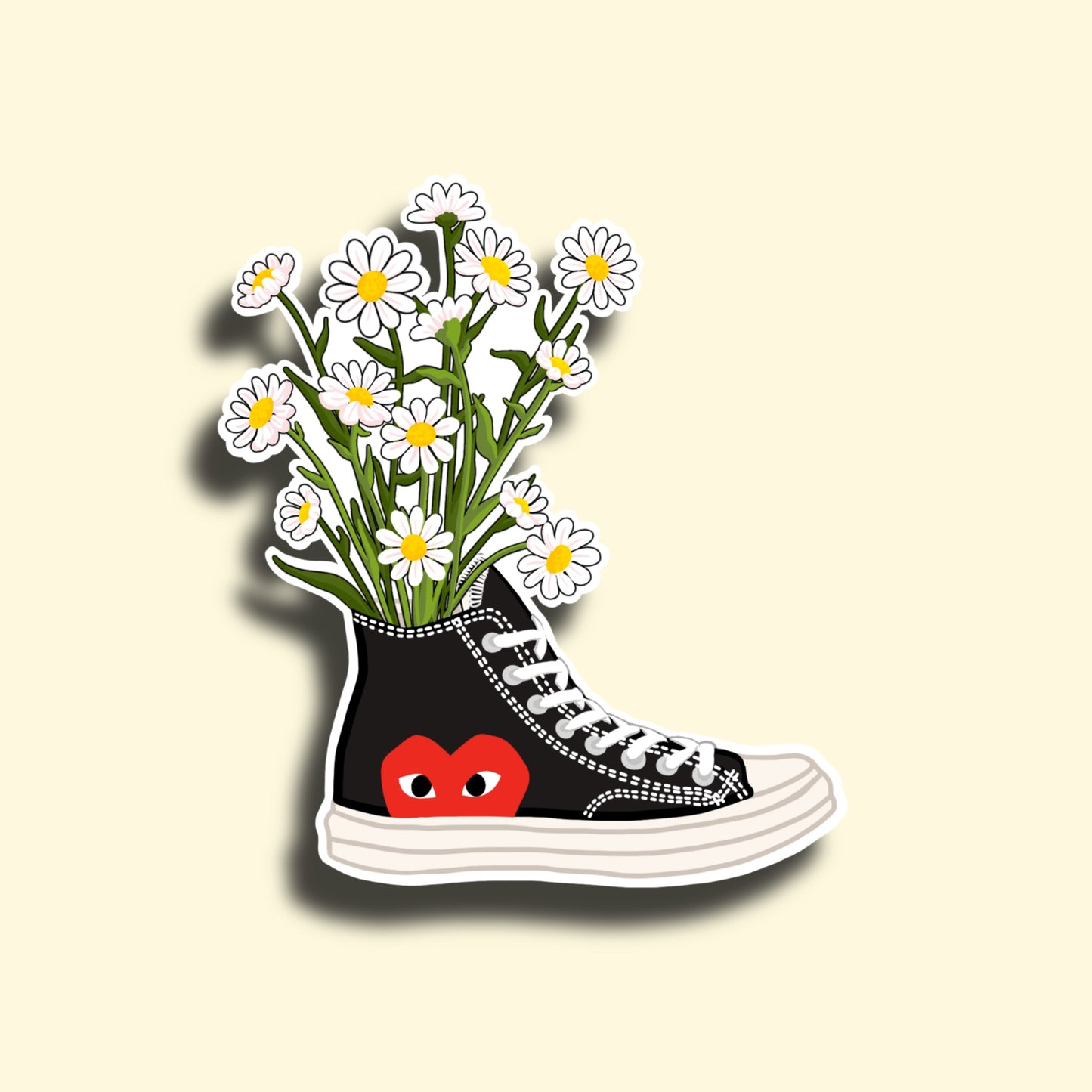 Converse x Daisy Sticker