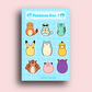 Pokemon Gen 1 Sticker Sheet