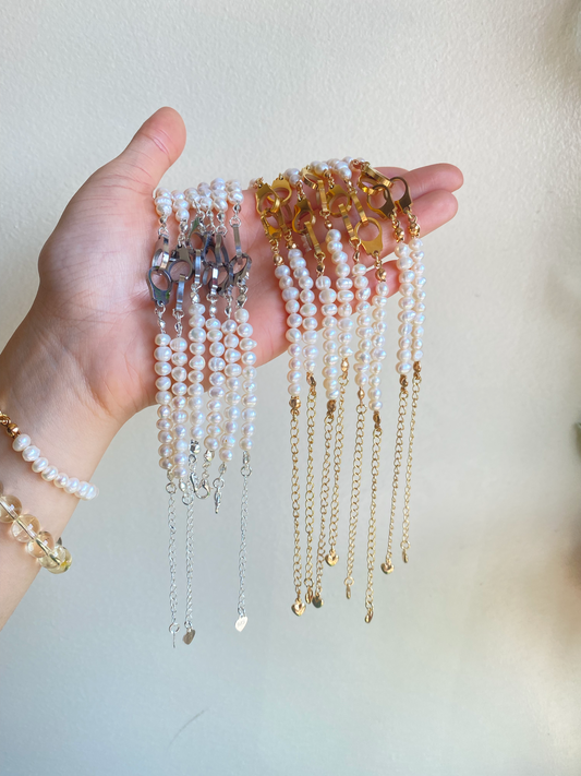 Pearl Cuff Bracelets