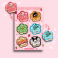 Mochi Donut Friends 2 Sticker Sheet