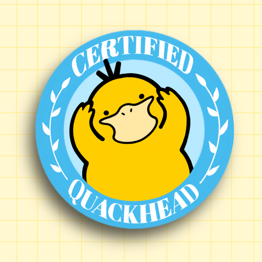 Certified Quackhead Holo Sticker