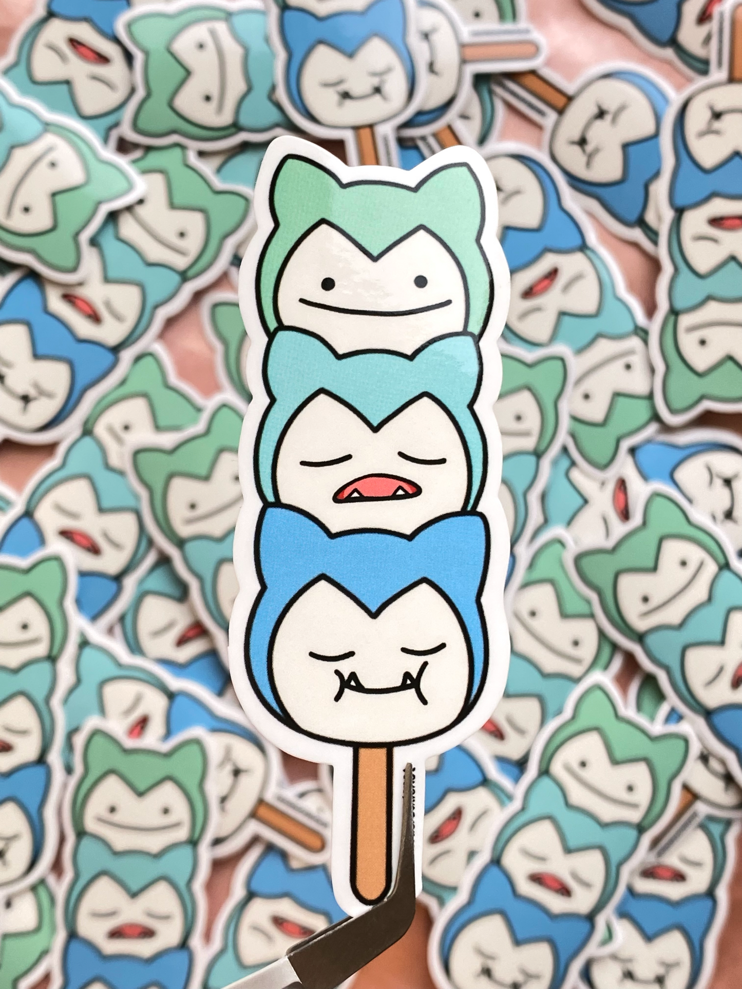 Snorlax Dango Sticker