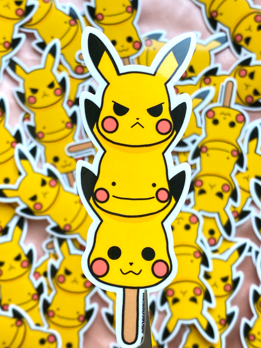 Pikachu Dango Sticker